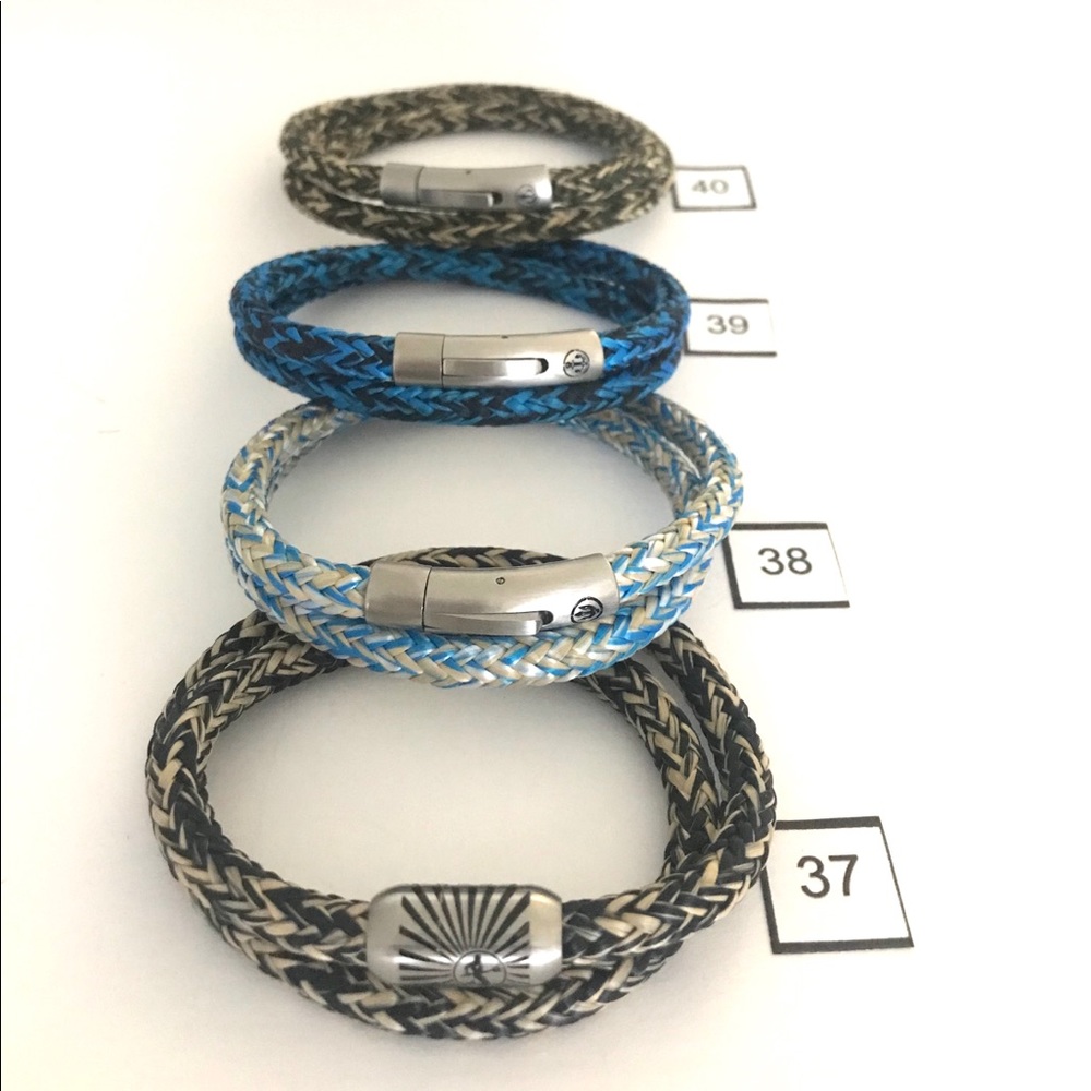 Bracelets. Leather and Rope. Clearance Collection